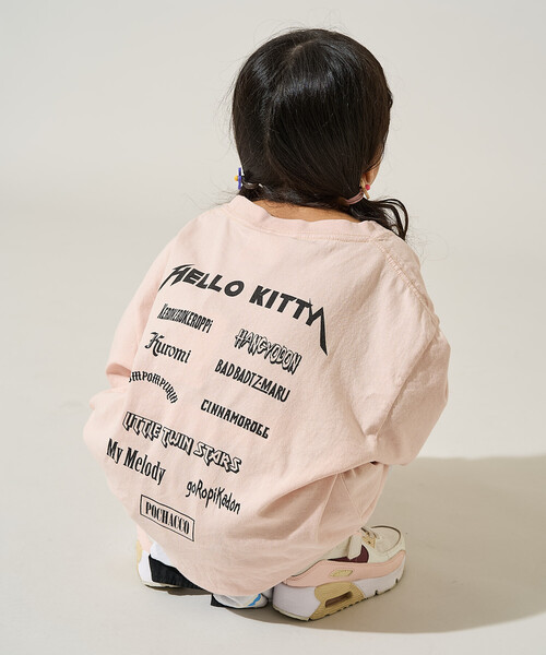 FREAK'S STORE(フリークスストア)の「SANRIO/サンリオ <サイズ展開追加>サンリオキャラクターズ レインボーロックTシャツ(Tシャツ/カットソー・レディース・オフホワイト/レモンイエロー/ピンク/チャコール・フリ-/X-SMALL/X-LARGE)」の17枚目の写真