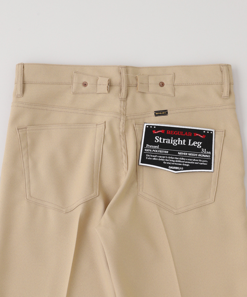 DAIRIKU / ダイリク Straight Pressed Pants P-3（スラックス