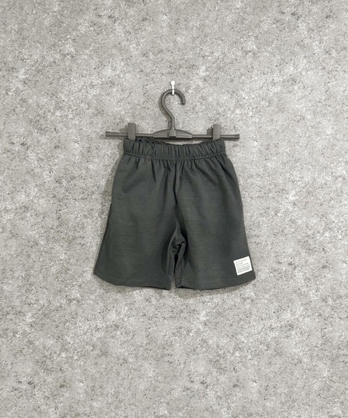 SHISKY(シスキー)の「SHISKY / シスキー ダンボール素材 ショートパンツ キッズ(その他パンツ・キッズ・グリーン/グリーン系/ベージュ系/ベージュ/ネイビー/チャコール/イエロー/オレンジ/ミント/イエロー系/ブラック系/グレー/ブルー/ブラック・110/120/130/140/150/160)」の1枚目の写真