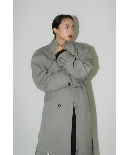 Knuth Marf（クヌースマーフ）の「many way trench coat（トレンチコート・レディース・グレー・FREE）」の10枚目の写真
