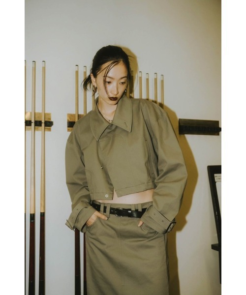 Knuth Marf（クヌースマーフ）の「many way trench coat（トレンチコート・レディース・グレー・FREE）」の15枚目の写真