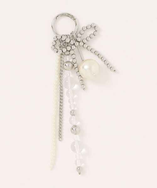 LOWRYS FARM（ローリーズファーム）の「リボンチェーンチャーム　496980（キーホルダー・レディース・その他1/その他2・FREE）」の2枚目の写真