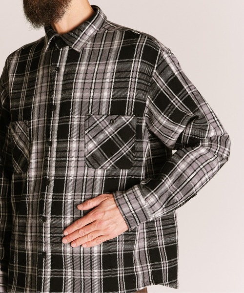 セール】Schott/ショット/PLAID CF LS SHIRT/プレイド コットン