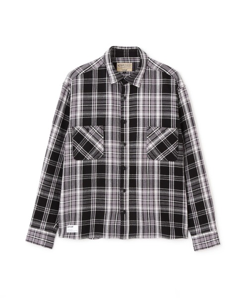 セール】Schott/ショット/PLAID CF LS SHIRT/プレイド コットン