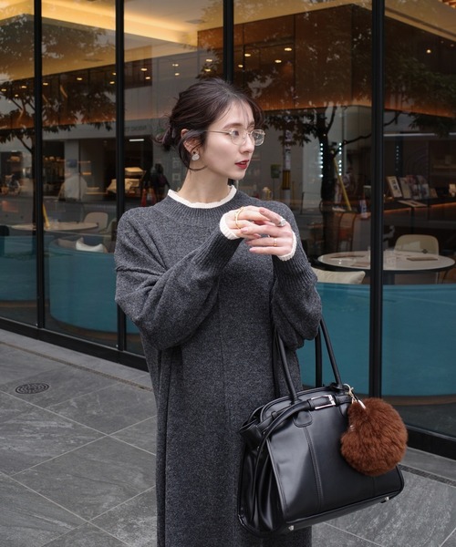 インスタグラマー　mikuさんコラボ　ボストンバック インフルエンサーmikuさんコラボ】REAIMER ボストンバッグ