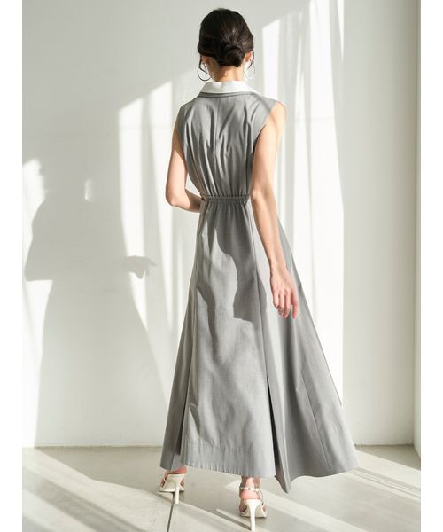 スナイデル レイヤードカラーワンピース SNIDEL（スナイデル）の「レイヤードカラーワンピース（ワンピース