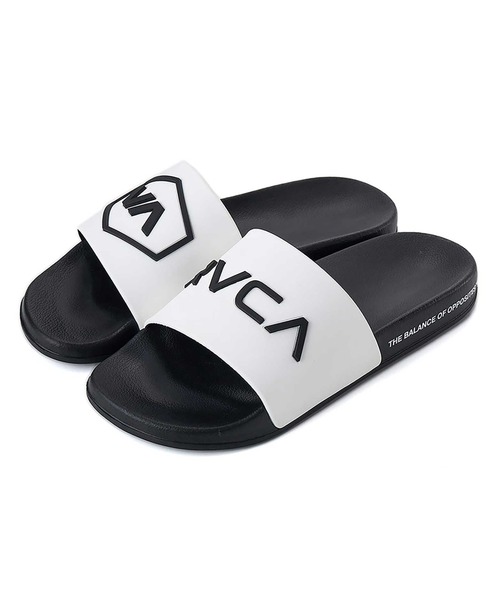 RVCA(ルーカ)の「RVCA SHOWER SLIDE(サンダル・メンズ・ブラック系2/ブラック・M/L/XL)」の1枚目の写真