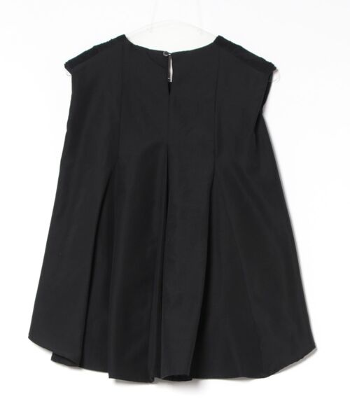 新品！TWINESET MILANOブラック オシャレフリル袖 トップス T-shirt with embroidery and pearls Woman, Black | TWINSET Milano