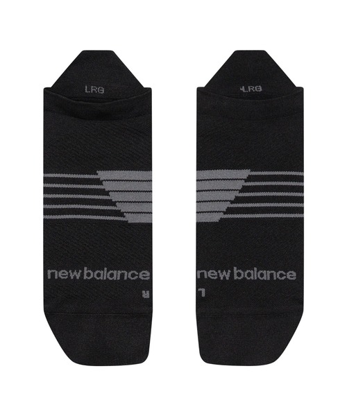 NEW BALANCE(ニューバランス)の「Pro ランニング タブ ソックス 1P(ソックス/靴下・メンズ・ブラック/ホワイト・LARGE/MEDIUM/SMALL)」の5枚目の写真
