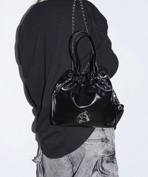 バックパック・リュック BLACKPURPLE Muffin multi bag 2 colors 4BTR036 BLACK PURPLE】Muffin Multi-Bag(バックパック/リュック