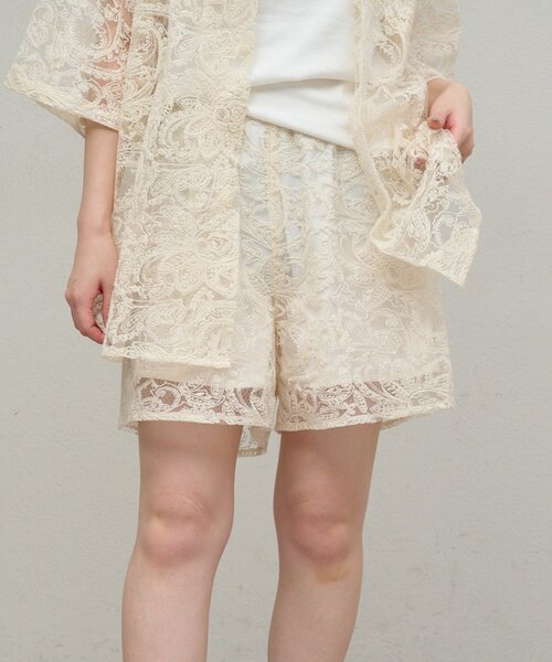 【SALE!!】d.i.a.レースショーパン Bamm パンツ レースショートパンツ レディース : ZOZOTOWN Yahoo