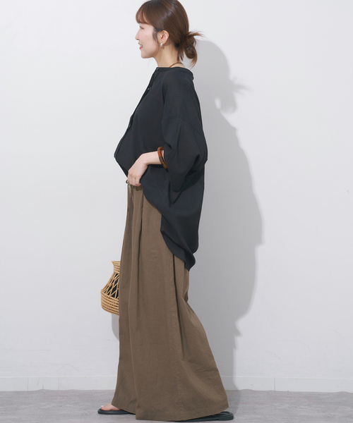 【美品/2025/SS】ジャーナルスタンダード レリューム JOURNAL STANDARD relume *楊柳ドビーブラウス*F黒(33-2506-505)【42G52】 JOURNAL STANDARD relume 【美品/2025/SS】ジャーナル