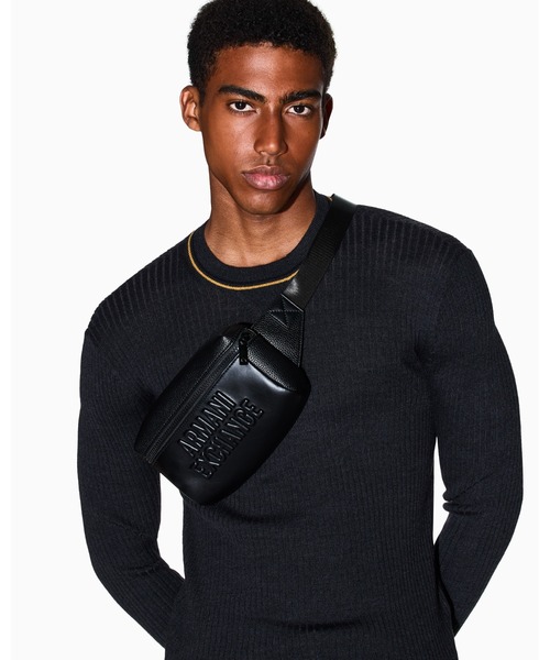 A|X アルマーニ エクスチェンジ】オーバーサイズエンボスロゴ ボディ