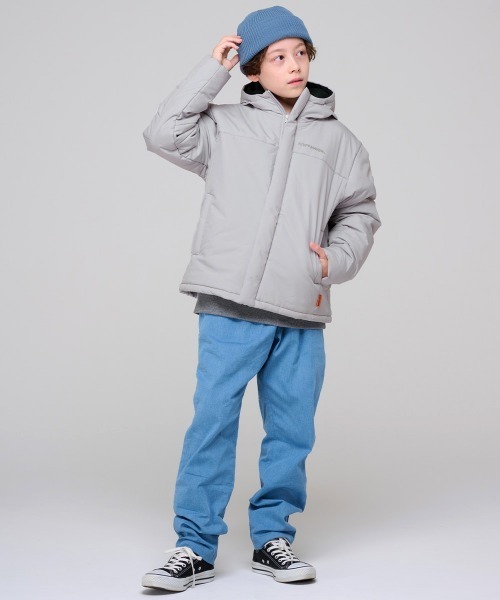 KRIFF MAYER Kid's Collection(クリフメイヤーキッズコレクション)の「はっ水中綿ジャケット(その他アウター・キッズ・カーキ/ブラウン/ネイビー/グレー・170/150/140/130/160/120)」の21枚目の写真