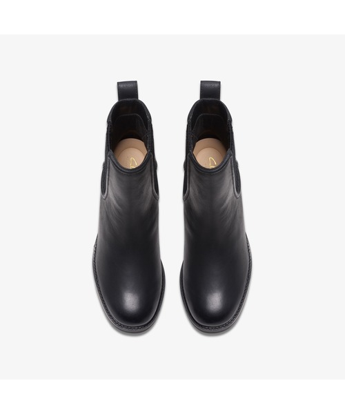 Clarks(クラークス)の「Chamberly Top / チャンベリートップ(ブラックレザー)(ブーツ・レディース・ブラック・UK3/UK3.5/UK4/UK4.5/UK5/UK5.5/UK6)」の6枚目の写真
