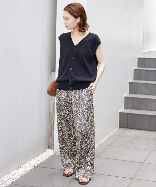 WEB限定/追加2》プリントサテンイージーパンツ(その他パンツ)|SLOBE WEB限定/追加2》プリントサテンイージーパンツ(その他パンツ)|SLOBE