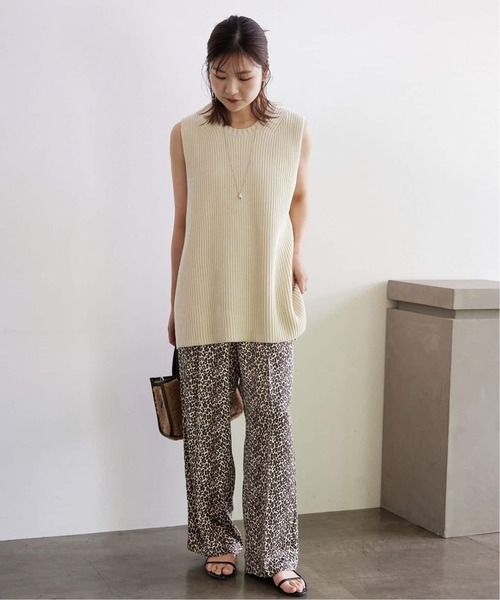 WEB限定/追加2》プリントサテンイージーパンツ（その他パンツ）｜SLOBE