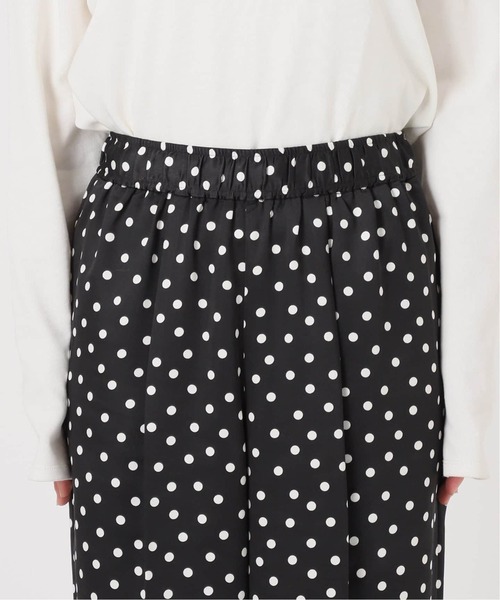 WEB限定/追加2》プリントサテンイージーパンツ（その他パンツ）｜SLOBE