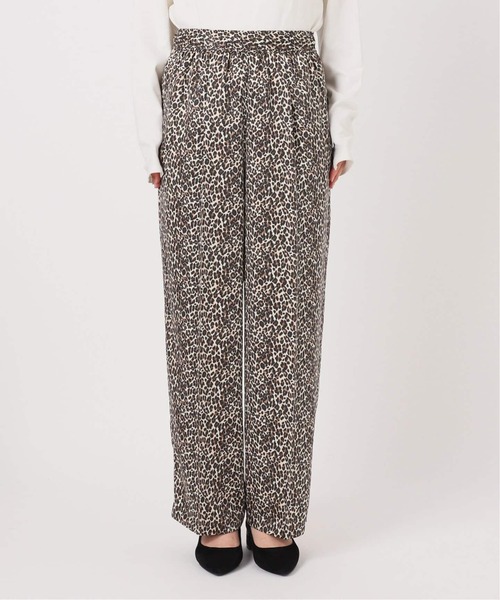 WEB限定/追加2》プリントサテンイージーパンツ（その他パンツ）｜SLOBE