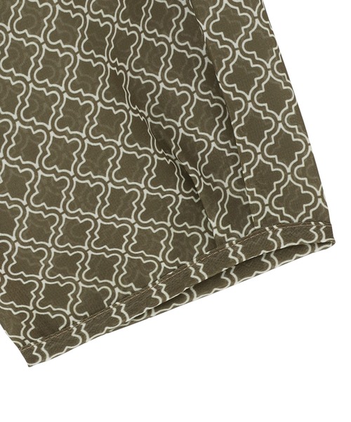 TOKYO SHIRTS(トウキョウシャツ)の「プリントボウタイブラウス 七分袖(シャツ/ブラウス・レディース・ブラウン/ブラック・M/L)」の4枚目の写真