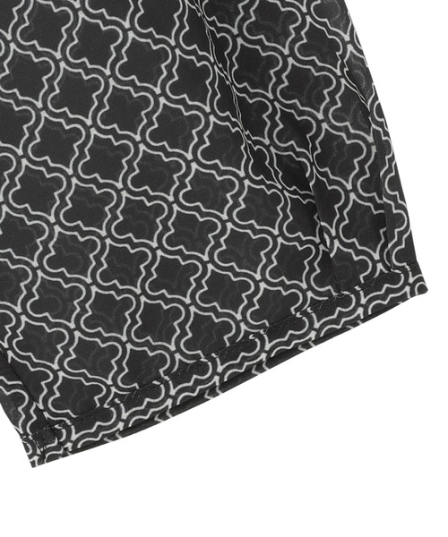 TOKYO SHIRTS(トウキョウシャツ)の「プリントボウタイブラウス 七分袖(シャツ/ブラウス・レディース・ブラウン/ブラック・M/L)」の8枚目の写真