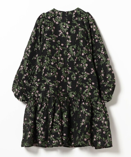 CAROLINA GLASER（カロリナ グレイサー）の「フラワージャカード ミニワンピース（ワンピース・レディース・ブラック/サックスブルー・ONE SIZE）」の13枚目の写真