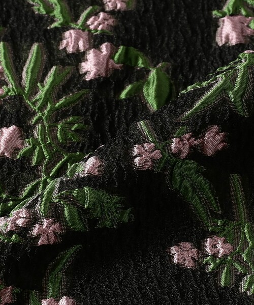 フラワージャカード ミニワンピース（ワンピース）｜CAROLINA GLASER