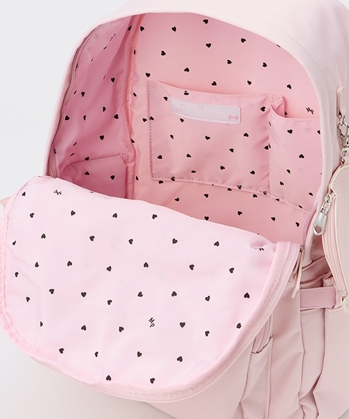 約21L ハートポーチつきロゴリボンリュック（バックパック/リュック