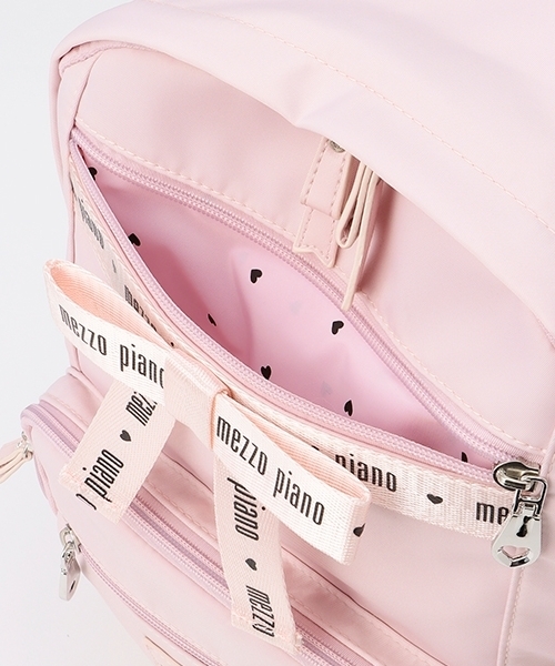 約21L ハートポーチつきロゴリボンリュック（バックパック/リュック