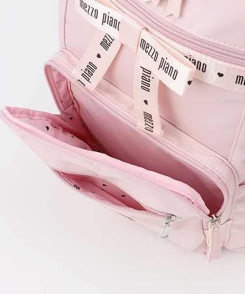 約21L ハートポーチつきロゴリボンリュック（バックパック/リュック