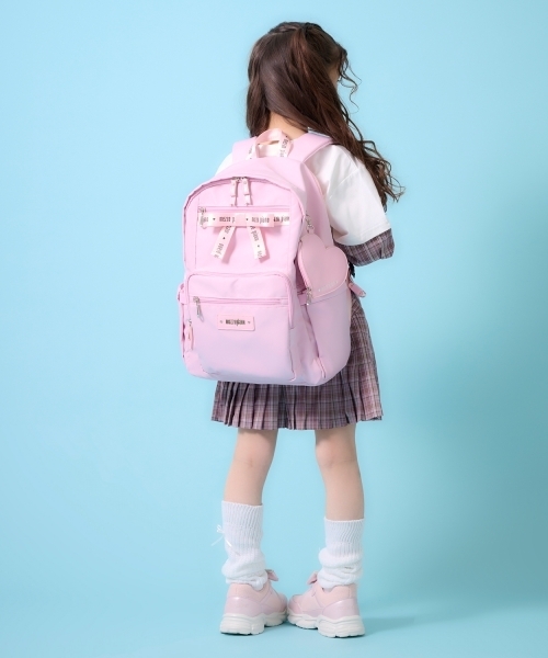 約21L ハートポーチつきロゴリボンリュック（バックパック/リュック