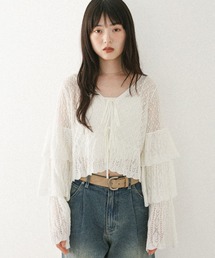 ヘザートップス Heather｜ヘザーのトップス（ホワイト/白色系）通販 - ZOZOTOWN