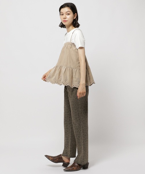 niko and...（ニコアンド）の「2WAY刺繍キャミミニスカート（スカート・レディース・ブラウン/ライトグレー/ブラック・FREE）」の10枚目の写真