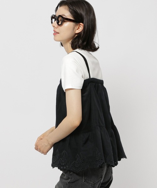 niko and...（ニコアンド）の「2WAY刺繍キャミミニスカート（スカート・レディース・ブラウン/ライトグレー/ブラック・FREE）」の17枚目の写真