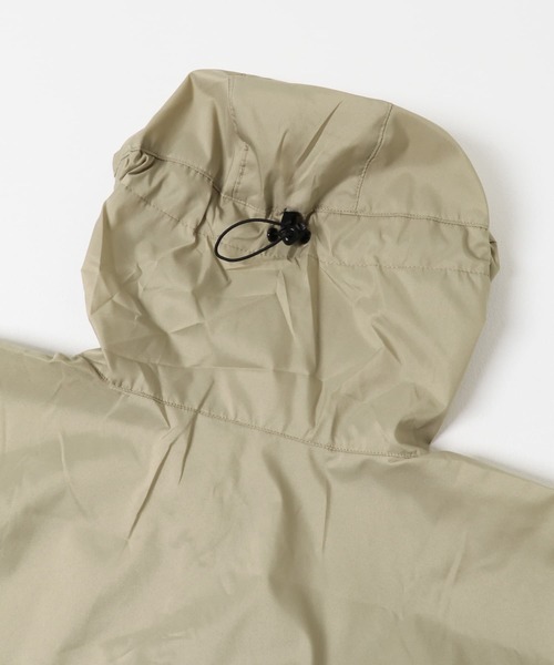 SMELLY（スメリー）の「w.p.c　ユニセックス ウォーターリペレントポンチョ（ポンチョ・レディース・ベージュ/ブラック・ONE）」の3枚目の写真