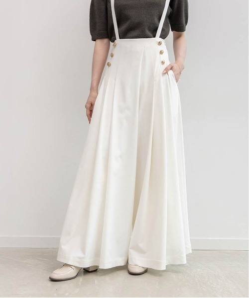 RANDA（ランダ）の「2WAY サロペットマリンパンツ（その他パンツ・レディース・グレー・1/0）」の5枚目の写真