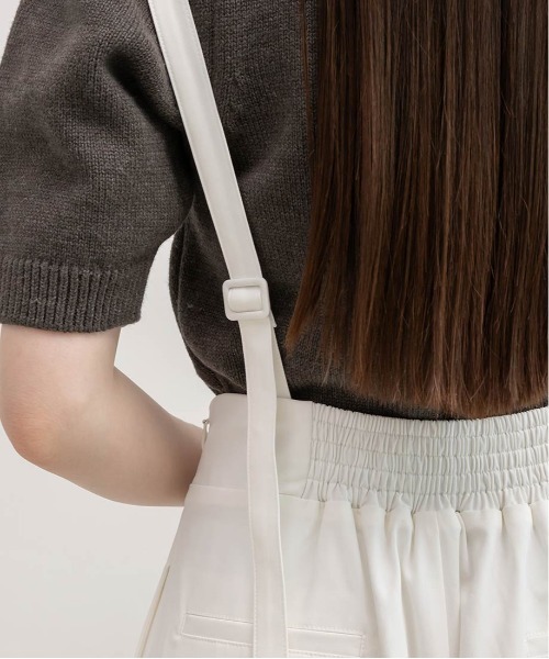 RANDA（ランダ）の「2WAY サロペットマリンパンツ（その他パンツ・レディース・グレー・1/0）」の7枚目の写真