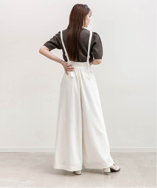 RANDA（ランダ）の「2WAY サロペットマリンパンツ（その他パンツ・レディース・グレー・1/0）」の9枚目の写真