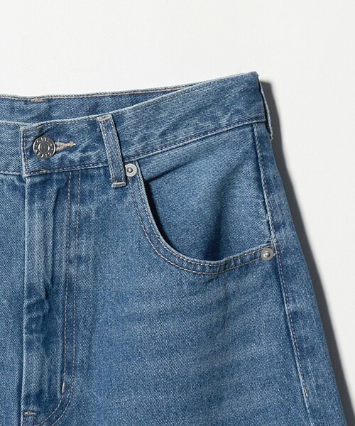 CITEN（シテン）の「＜CITEN＞エッセンシャルバギーデニム（デニムパンツ・レディース・ブラック/ライトブルー・L/S/M）」の9枚目の写真