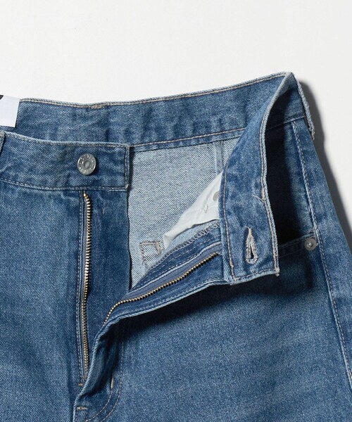 CITEN（シテン）の「＜CITEN＞エッセンシャルバギーデニム（デニムパンツ・レディース・ブラック/ライトブルー・L/S/M）」の13枚目の写真