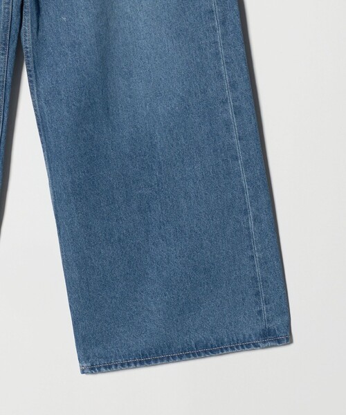 CITEN（シテン）の「＜CITEN＞エッセンシャルバギーデニム（デニムパンツ・レディース・ブラック/ライトブルー・L/S/M）」の14枚目の写真