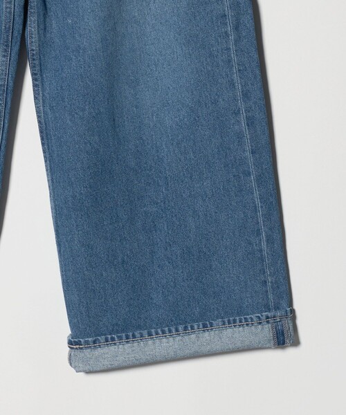 CITEN（シテン）の「＜CITEN＞エッセンシャルバギーデニム（デニムパンツ・レディース・ブラック/ライトブルー・L/S/M）」の15枚目の写真