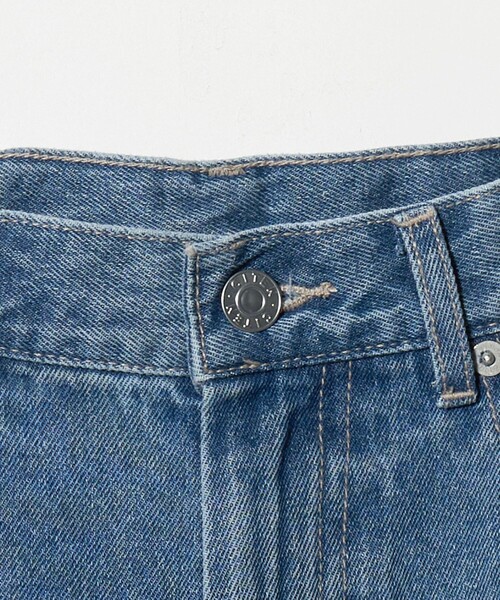CITEN（シテン）の「＜CITEN＞エッセンシャルバギーデニム（デニムパンツ・レディース・ブラック/ライトブルー・L/S/M）」の16枚目の写真