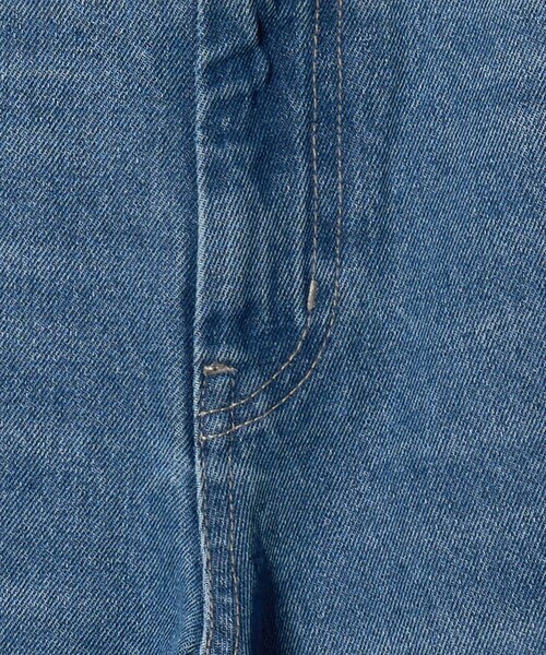 CITEN（シテン）の「＜CITEN＞エッセンシャルバギーデニム（デニムパンツ・レディース・ブラック/ライトブルー・L/S/M）」の17枚目の写真