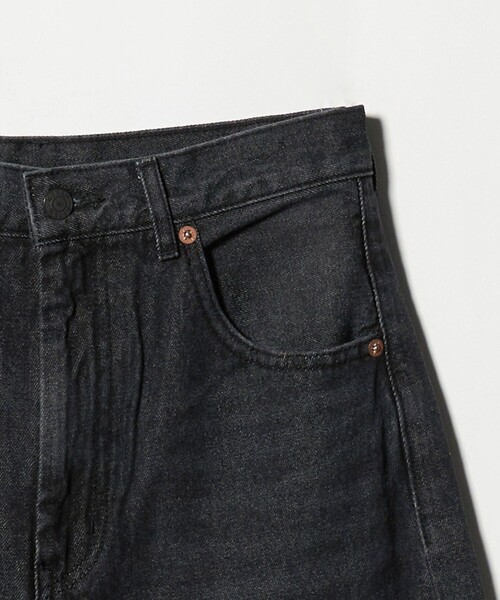 CITEN（シテン）の「＜CITEN＞エッセンシャルバギーデニム（デニムパンツ・レディース・ブラック/ライトブルー・L/S/M）」の20枚目の写真