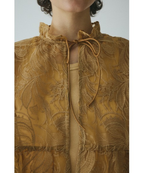 HeRIN.CYE（ヘリンドットサイ）の「Lace blouse　　レースブラウス（シャツ/ブラウス・レディース・ブラック/キャメル/ホワイト・FREE）」の20枚目の写真