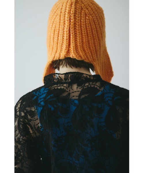 HeRIN.CYE（ヘリンドットサイ）の「Lace blouse　　レースブラウス（シャツ/ブラウス・レディース・ブラック/キャメル/ホワイト・FREE）」の7枚目の写真