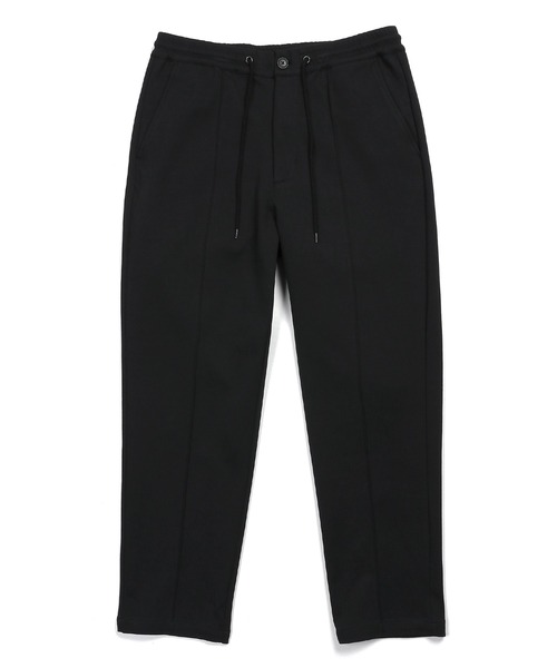 The DUFFER of ST.GEORGE(ザダファーオブセントジョージ)の「「AIR FLEX」SETUP CENTER CREASE PANTS:機能素材 「エアフレックス」セットアップ センタークリースパンツ(スラックス・メンズ・チャコールグレー/ブラック・X-LARGE/LARGE/MEDIUM/SMALL)」の9枚目の写真