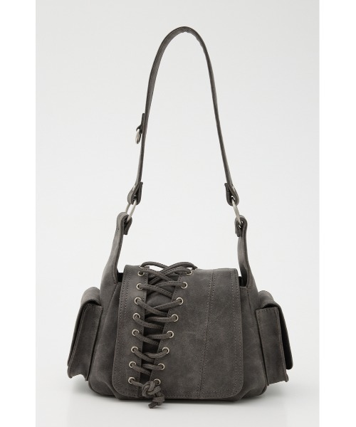 LACE UP SHOULDER BAG レースアップ ショルダーバッグ