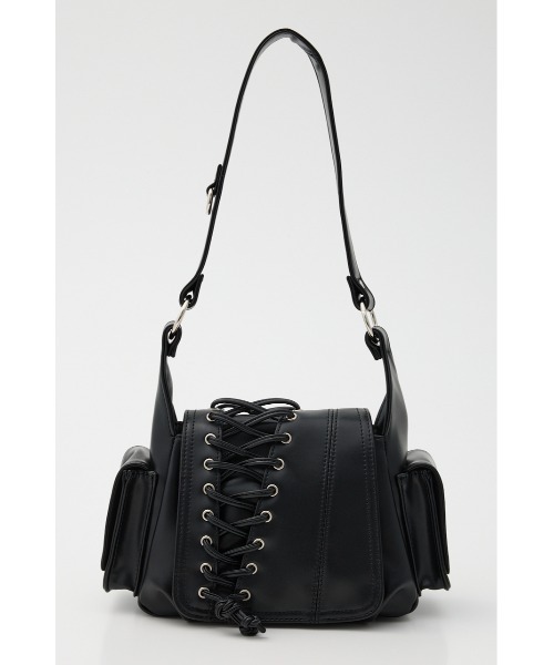 LACE UP SHOULDER BAG レースアップ ショルダーバッグ